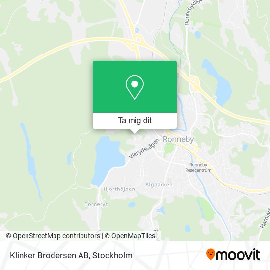 Klinker Brodersen AB karta