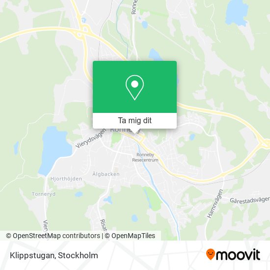 Klippstugan karta