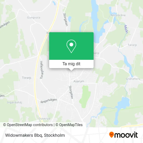 Widowmakers Bbq karta