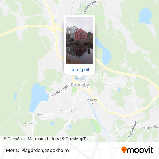 Mor Oliviagården karta