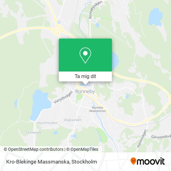 Kro-Blekinge Massmanska karta