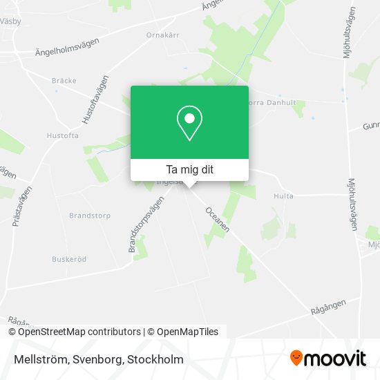 Mellström, Svenborg karta