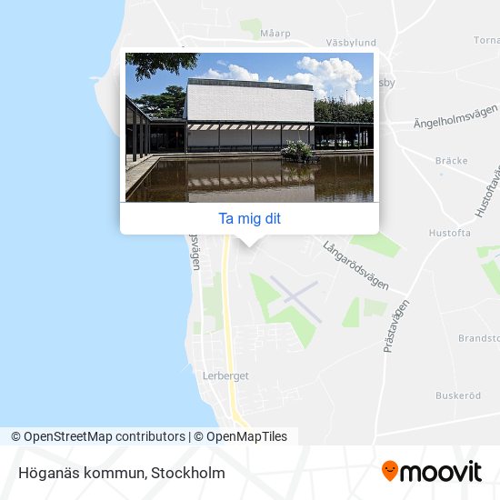 Höganäs kommun karta