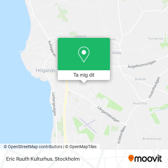 Eric Ruuth Kulturhus karta