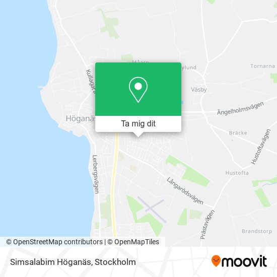 Simsalabim Höganäs karta