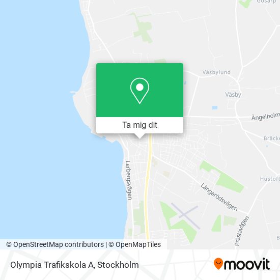 Olympia Trafikskola A karta