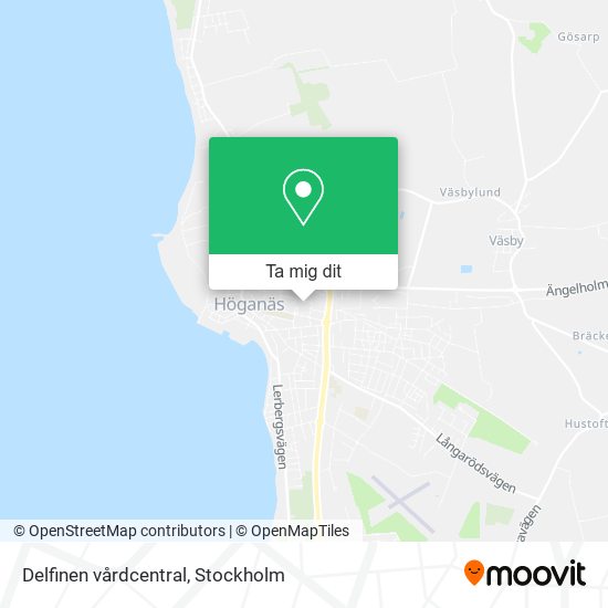 Delfinen vårdcentral karta