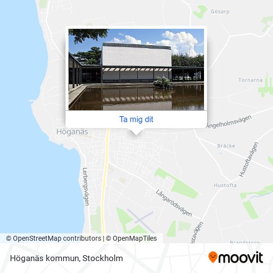 Höganäs kommun karta