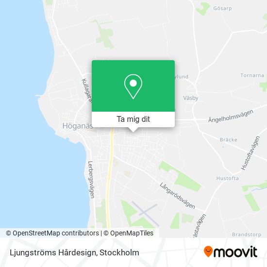Ljungströms Hårdesign karta