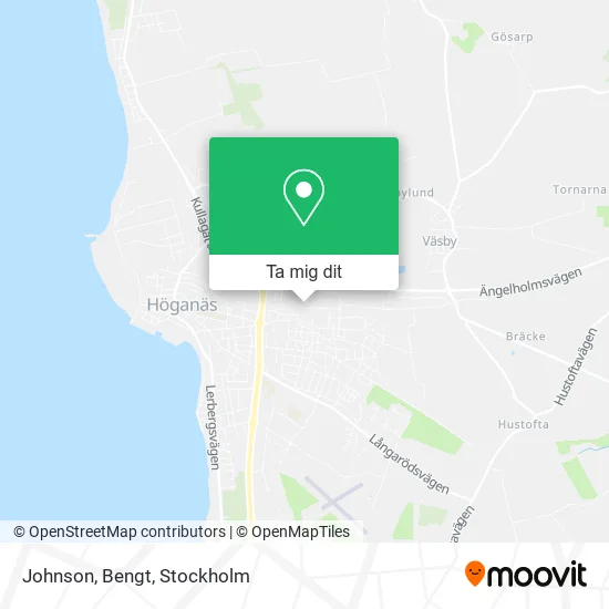 Johnson, Bengt karta