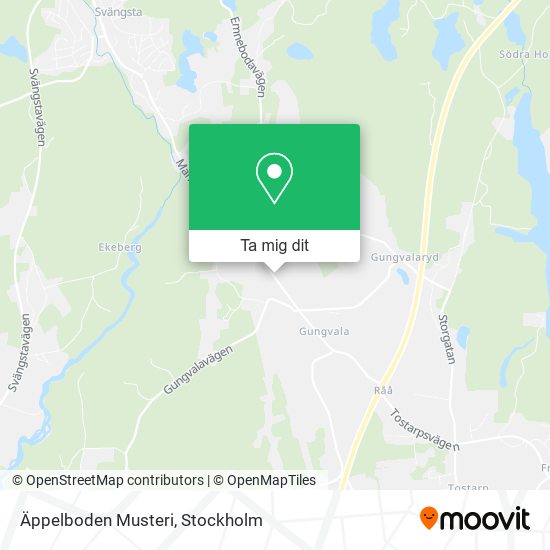 Äppelboden Musteri karta