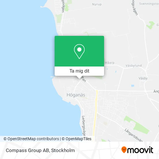 Compass Group AB karta