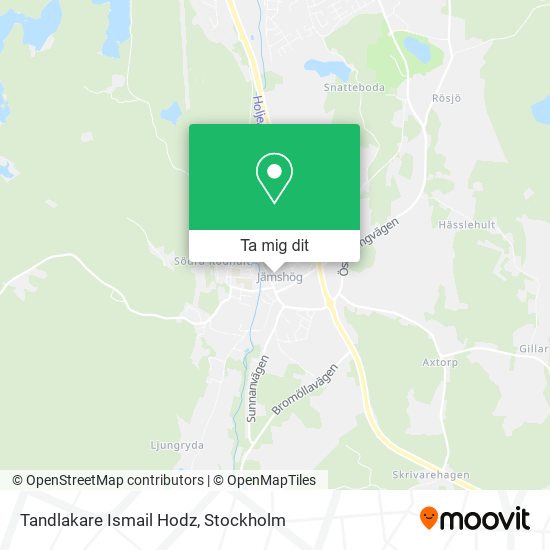 Tandlakare Ismail Hodz karta