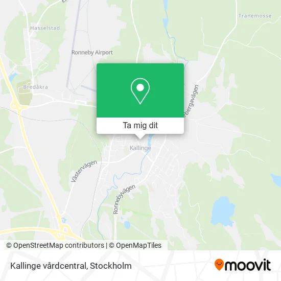 Kallinge vårdcentral karta
