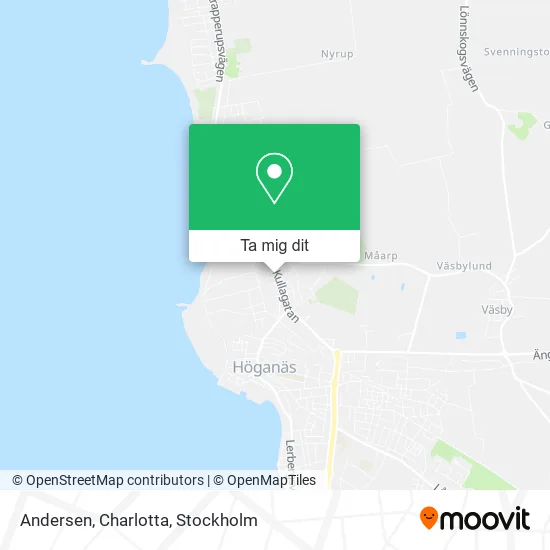 Andersen, Charlotta karta