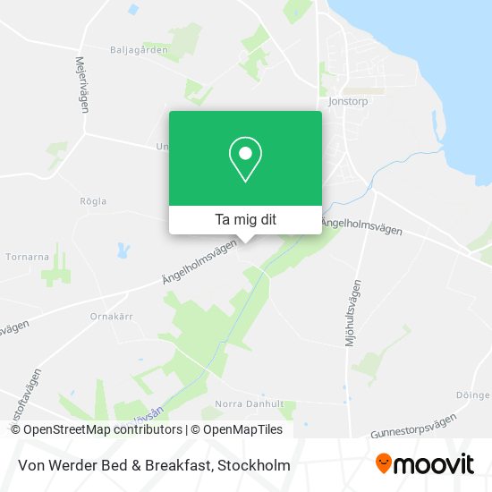 Von Werder Bed & Breakfast karta