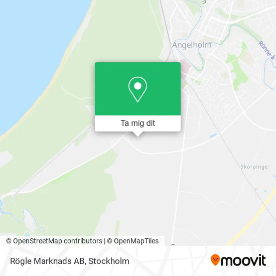 Rögle Marknads AB karta