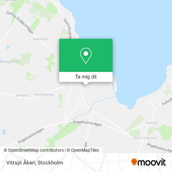 Vittsjö Åkeri karta
