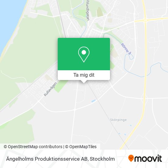 Ängelholms Produktionsservice AB karta