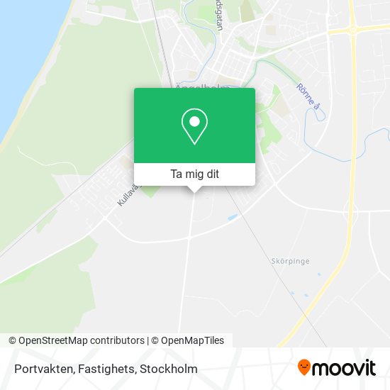 Portvakten, Fastighets karta