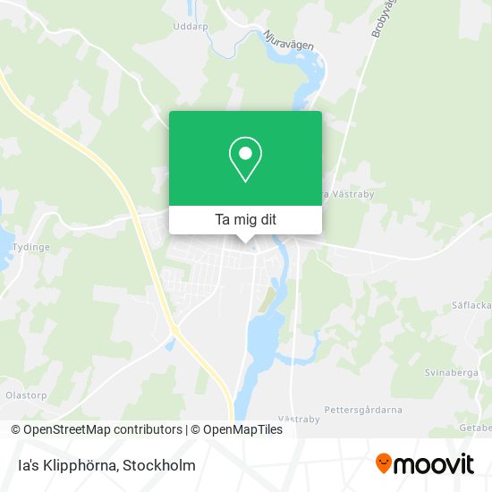 Ia's Klipphörna karta