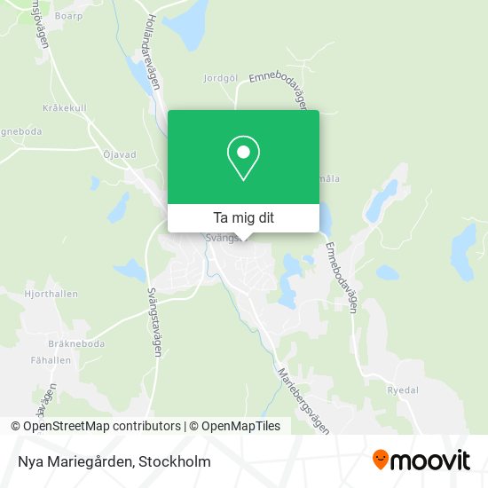 Nya Mariegården karta