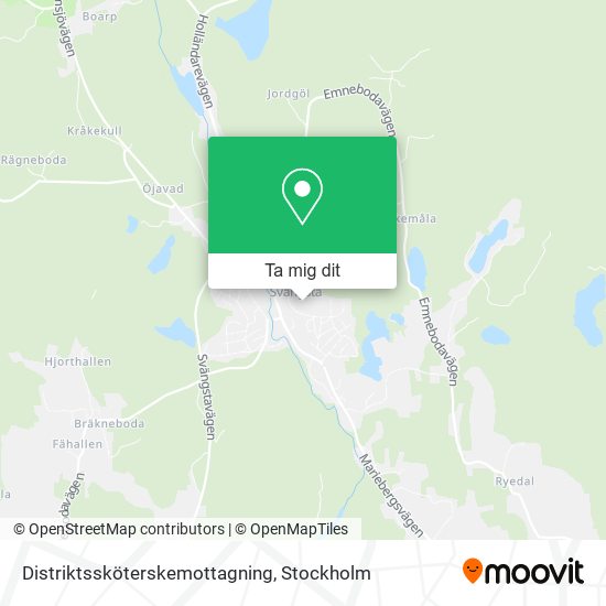 Distriktssköterskemottagning karta