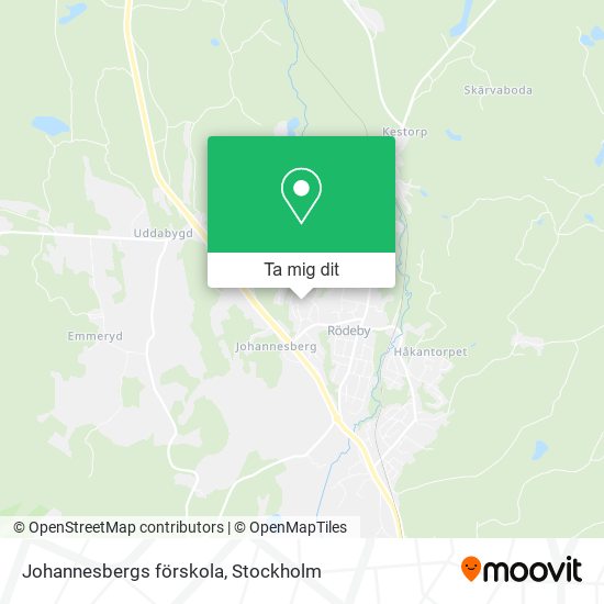 Johannesbergs förskola karta