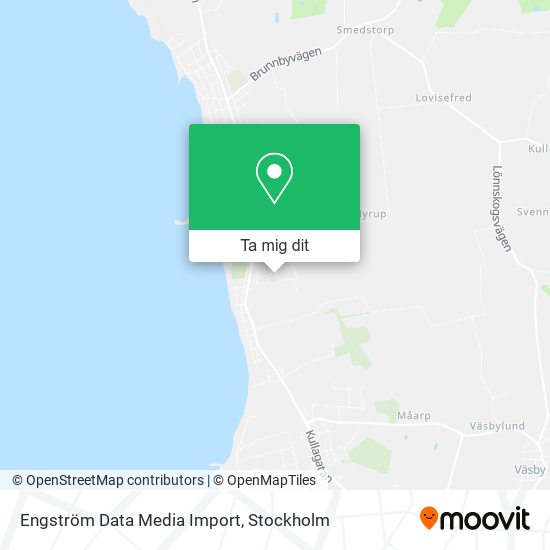 Engström Data Media Import karta