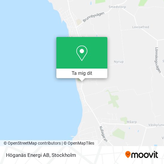 Höganäs Energi AB karta