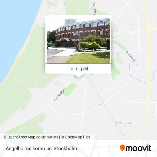 Ängelholms kommun karta