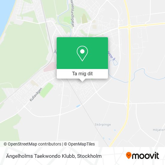 Ängelholms Taekwondo Klubb karta