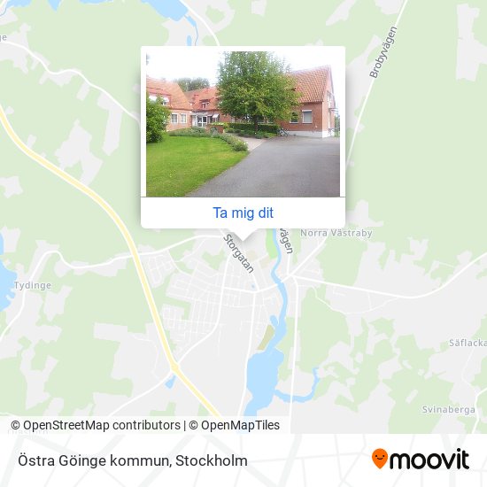 Östra Göinge kommun karta