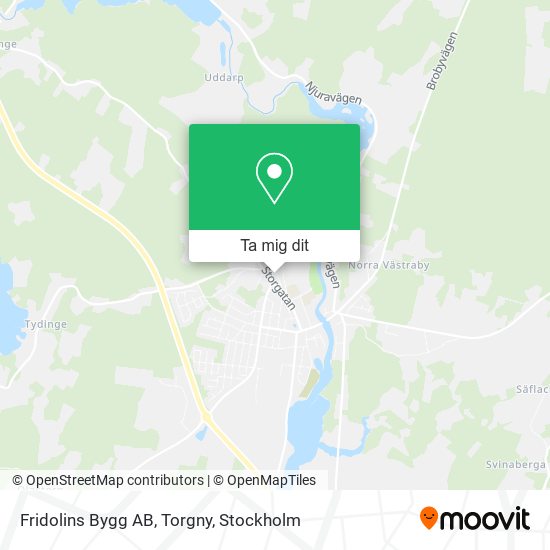 Fridolins Bygg AB, Torgny karta