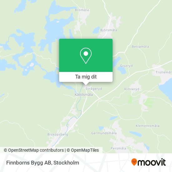 Finnborns Bygg AB karta