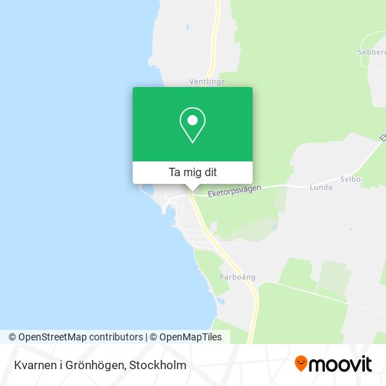 Kvarnen i Grönhögen karta
