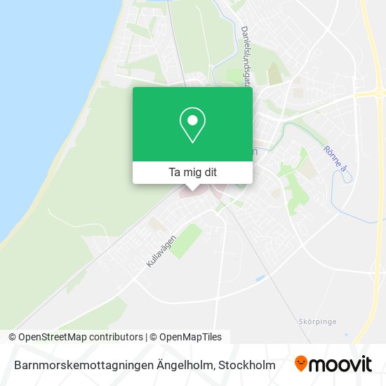 Barnmorskemottagningen Ängelholm karta