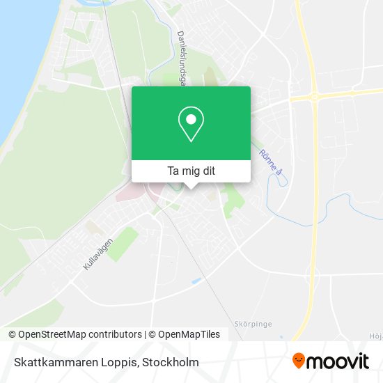 Skattkammaren Loppis karta