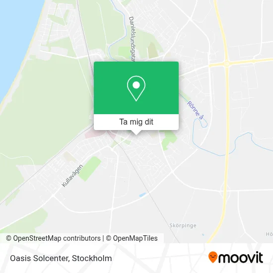 Oasis Solcenter karta