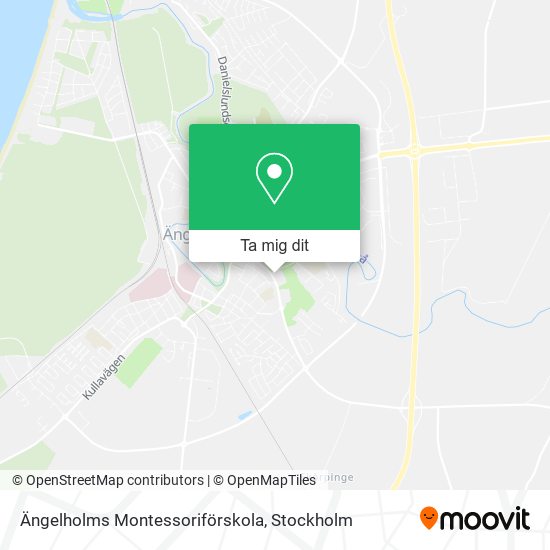 Ängelholms Montessoriförskola karta