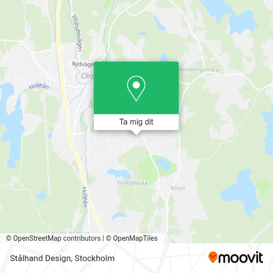 Stålhand Design karta