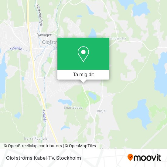 Olofströms Kabel-TV karta