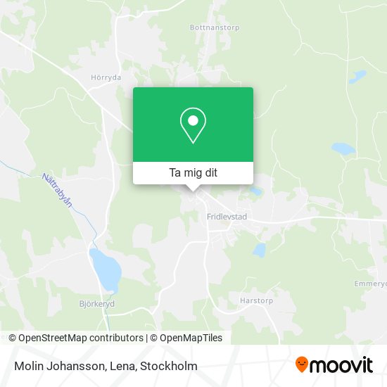 Molin Johansson, Lena karta
