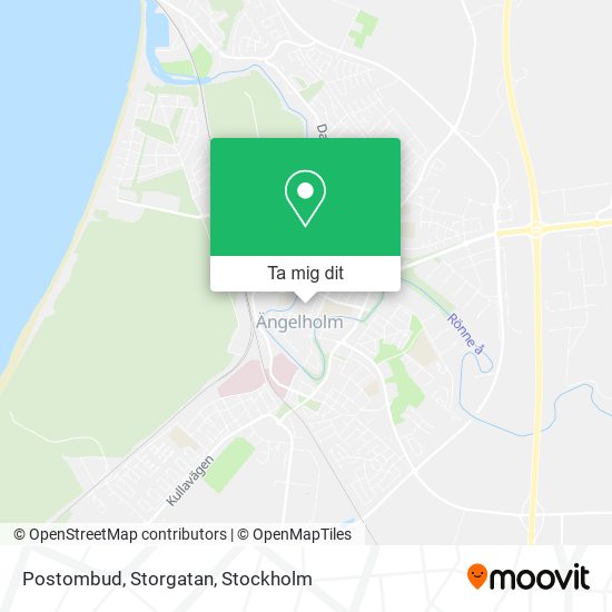 Postombud, Storgatan karta