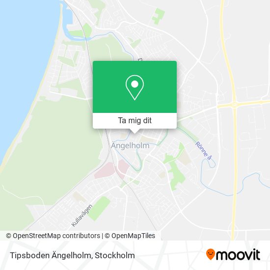 Tipsboden Ängelholm karta