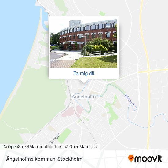 Ängelholms kommun karta