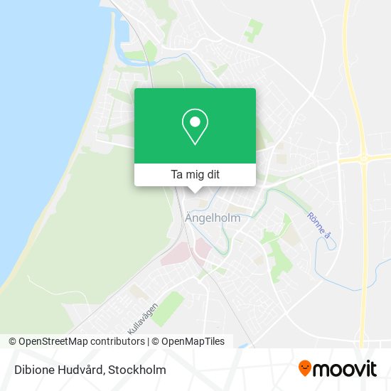 Dibione Hudvård karta