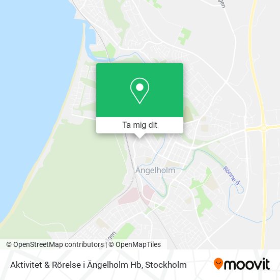 Aktivitet & Rörelse i Ängelholm Hb karta