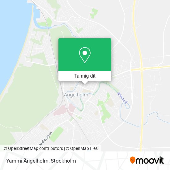 Yammi Ängelholm karta