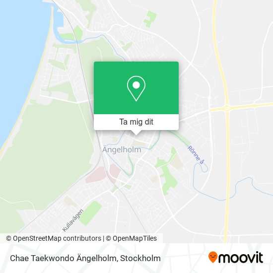 Chae Taekwondo Ängelholm karta